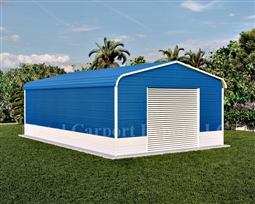 Metal Buildings Regular Style Metal 18' x 31' x 7'