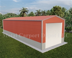 Metal Buildings Boxed Eave Style 12' x 41' x 8'