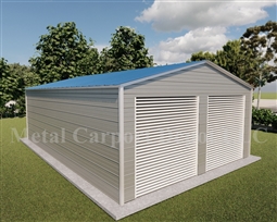 Metal Buildings Boxed Eave Style 20' x 31' x 8'