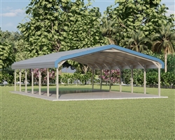 20' x 31' Regular Style Metal Carport