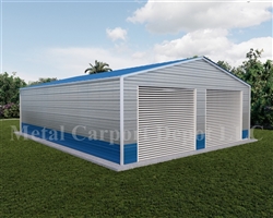 26' x 36' Vertical Roof Metal Building