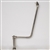 Brushed Nickel Vintage Clawfoot Tub Drain - Bathtub Drain Assembly | Baths Of Distinction