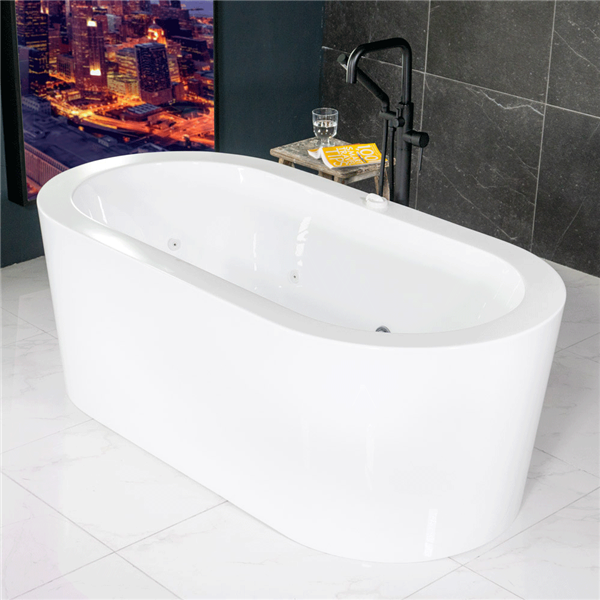 SanSiro Augusta 67in Center Drain Hydro Spa Tub