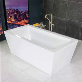 SanSiro Water Heated Asti67CAir Freestanding Tub