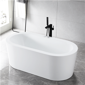 SanSiro Augusta 71in Tub with Center Drain