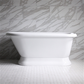 SanSiro VTAFL65 Freestanding  65 inch Air Jetted Classic Style Tub