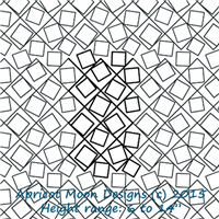 Digital Quilting Design Confetti by Apricot Moon.