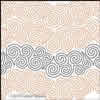 Digital Quilting Design Wandering Spirals Mini by Celine Spader.