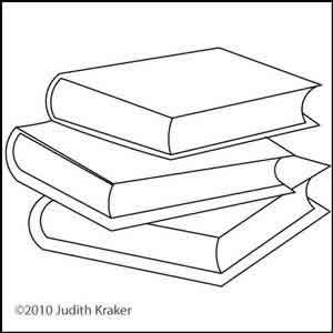 Digital Quilting Design Books Block by Judith Kraker.