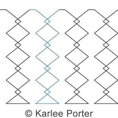 Digital Quilting Design Karlee's Border 12 by Karlee Porter.