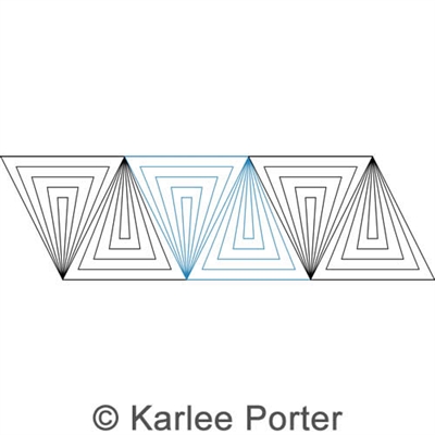 Digital Quilting Design Karlee's Border 21 by Karlee Porter.