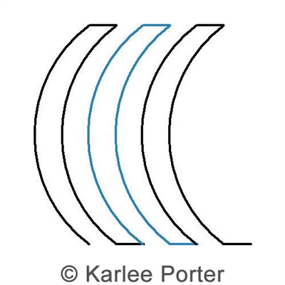 Digital Quilting Design Karlee's Border 22 by Karlee Porter.