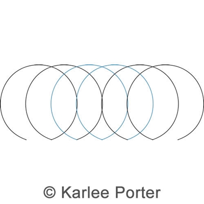 Digital Quilting Design Karlee's Border 23 by Karlee Porter.