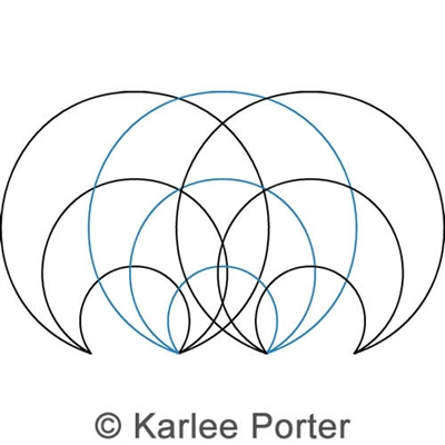 Digital Quilting Design Karlee's Border 24 by Karlee Porter.