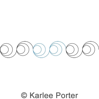 Digital Quilting Design Karlee's Border 49 by Karlee Porter.