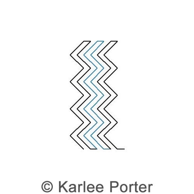 Digital Quilting Design Karlee's Border 51 by Karlee Porter.