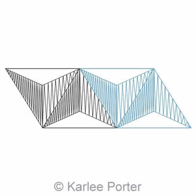 Digital Quilting Design Karlee's Border 81 by Karlee Porter.
