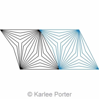 Digital Quilting Design Karlee's Border 9 by Karlee Porter.