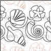 Digital Quilting Design Sally Sells Seashells by Karen Thompson.