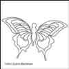Digital Quilting Design Lynne's Butterfly by Lynne Blackman.