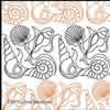 Digital Quilting Design Lynne's Seashells by Lynne Blackman.