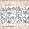 Digital Quilting Design Paisley and Polka Dots by Lynne Blackman.