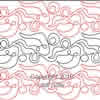 Digital Quilting Design Crazy Paisley by Leah Day.