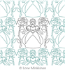 Digital Quilting Design Pretty Princess by Lone Minkkinen