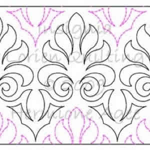 Digital Quilting Design Insignia by Lorien Quilting.