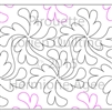 Digital Quilting Design Pirouette by Lorien Quilting.