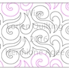 Digital Quilting Design Wisp by Lorien Quilting.