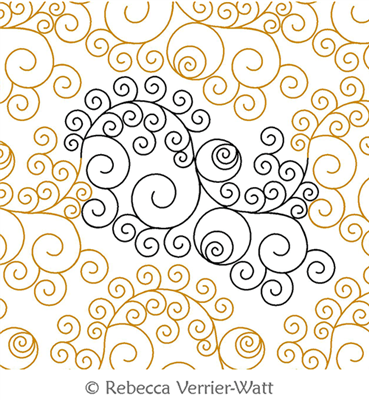 Swirly Q 2 by Rebecca Verrier-Watt.
