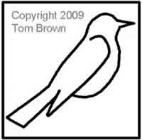 Digital Quilting Design Leslie's Bird 5 by Tom Brown.