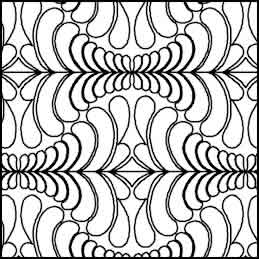 Digital Quilting Design Dense Edge to Edge 1 by Tammie Baggett.