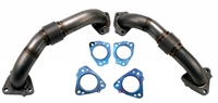 WEHRLI 2017-2021 DURAMAX L5P 2IN STAINLESS UP PIPE KIT FOR OEM MANIFOLDS W/ GASKETS