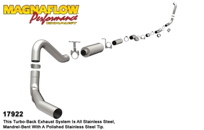Magnaflow 17922 6.0 Diesel 4" Pro Series Diesel Performance Exhaust