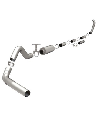 Magnaflow 18979 4" Turbo-back Aluminized Pro Series Exhaust