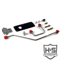 H&S 453002-67 2007-2016 Dodge 6.7L Dual High-Pressure Fuel Line Assembly