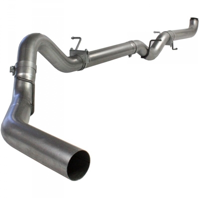 AFE 49-04002 ATLAS 4" DOWNPIPE-BACK RACE EXHAUST SYSTEM 2007.5-2010 GM 6.6L DURAMAX LMM (ALL CABS & BEDS) NO MUFFLER