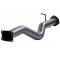AFE 49-04013 ATLAS 4" ALUMINIZED STEEL RACE PIPE GM LMM (EXTRA CAB LONG BED ONLY)