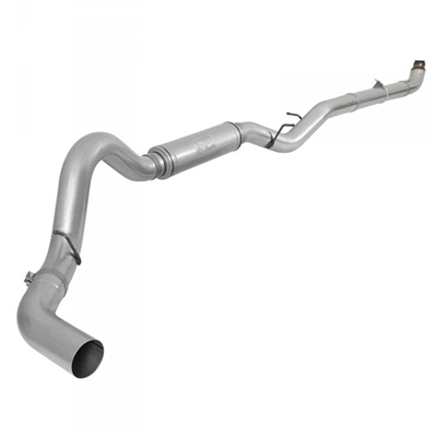 AFE 49-04060 ATLAS 5" DOWNPIPE-BACK RACE EXHAUST SYSTEM 2001-2010 GM 6.6L DURAMAX (CREW & EXT. CABS)