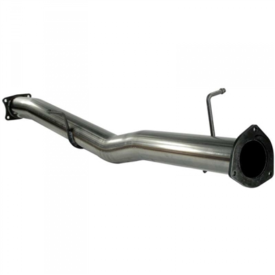 AFE 49-44021 MACH FORCE-XP 4" 409 STAINLESS STEEL RACE PIPE 2007.5-2010 GM 6.6L DURAMAX LMM (CREW CAB, LONG BED)