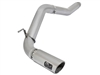 aFe POWER 49-46112-P LARGE BORE HD 5" DPF-Back Stainless Steel Exhaust System w/ Polished Tip