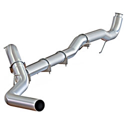 P1 C6048PLM 2011-2015 Duramax 5" PLM SERIES DOWNPIPE-BACK COMPETITION EXHAUST SYSTEM