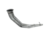 P1 CDAL439 2007.5-2012 Dodge CAT/DPF delete pipe Aluminized No bungs