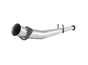 P1 CFS9458 2011-2016 F250/350/450 6.7L 4IN RACE PIPE WITHOUT BUNGS, T409 RACE COMPONENT