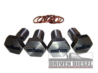 Driven Diesel High Flow Banjo Bolt Kit 2 Bolt