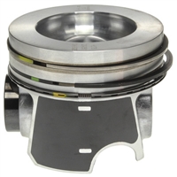Mahle Piston Assemblies (All 8 Cylinders, With Rings), â€™08-â€™10 Ford IH Wide Bowl 6.4L PowerStroke Diesel Engine.