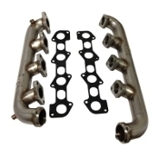 RCD 304 Stainless Steel Log Style Exhaust Manifold