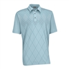 Ashworth EZ-TEC2 Performance Double Knit Front Panel Polo Seaglass